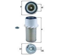 Mahle Air Filter LX13 IHC & others - Precision OE Matching Fit & High Quality