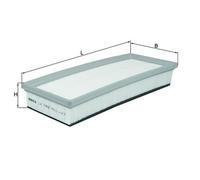 Mahle Air Filter LX1452 - Fits Citroen C3 1.4 HDI - Genuine Part