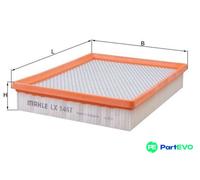 MAHLE AIR FILTER LX1467 FOR SAAB CHEVROLET CADILLAC