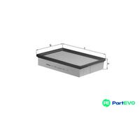 MAHLE AIR FILTER LX1570 FOR FORD MAZDA