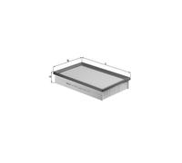 Mahle Air Filter LX1571 fits Ford Focus C-Max - Genuine Part - OE Quality