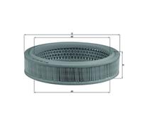 Mahle Air Filter LX160 fits Fiat - Genuine Part - OE Matching Fit & Quality