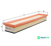 MAHLE AIR FILTER LX1604 FOR JAGUAR