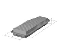 Air filter Filter Insert LX 1611 MAHLE for TOYOTA PREVIA / ESTIMA I RAV 4
