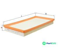 MAHLE AIR FILTER LX1818 FOR KIA
