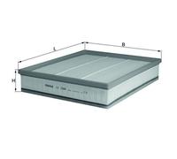 Air filter Filter Insert LX 1886 KNECHT for OPEL RENAULT TRUCKS