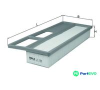MAHLE AIR FILTER LX1920 FOR FIAT