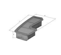 Mahle Air Filter LX1936 fits Lexus IS220 Toyota RAV4 - Genuine Part