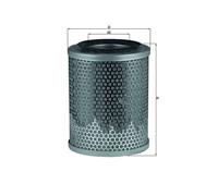 Mahle Air Filter - LX196 Fendt KHD Tractors - OE Matching Fit & Quality