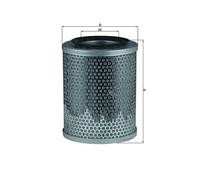 Mahle Air Filter LX196 Fendt KHD Tractors - OE Matching Fit & Quality