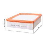 Mahle Air Filter LX1968 - Fits Vauxhall Corsa 06 on - Petrol