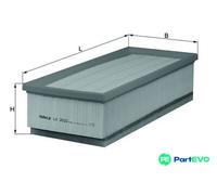 MAHLE AIR FILTER LX2022 FOR CITROËN FIAT LANCIA PEUGEOT