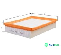 MAHLE AIR FILTER LX2084 FOR RENAULT