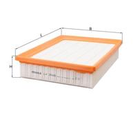 Mahle Air Filter LX2085 fits Renault Laguna 1.5dCi 2.0dCI