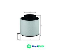 MAHLE AIR FILTER LX2092D FOR AUDI