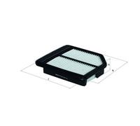 Mahle Air Filter LX2123 - Fits Honda Civic 1.8 - Genuine Part