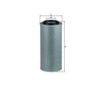 Mahle Air Filter LX2635 fits Nissan Cabstar - OE Matching Fit & Quality