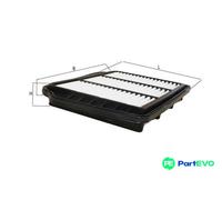 MAHLE AIR FILTER LX2679 FOR CHEVROLET