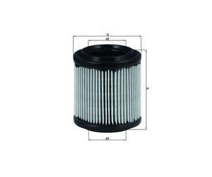 Mahle Air Filter LX279 - Genuine Part - Precision OE Matching Fit & High Quality