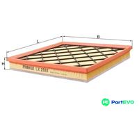 MAHLE AIR FILTER LX2881 FOR OPEL VAUXHALL CHEVROLET