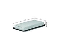 MAHLE Air Filter LX2901 LX 2901 fits OPEL SUZUKI VAUXHALL