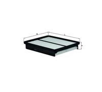 MAHLE Air Filter LX2956 LX 2956 Genuine Part Fits HYUNDAI KIA