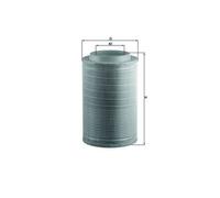 MAHLE Air Filter LX3117 LX 3117 - Genuine Part - OE Matching Fit & Quality