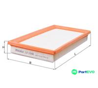 MAHLE AIR FILTER LX3148 FOR ALFA ROMEO CHRYSLER LANCIA
