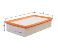 Mahle Air Filter LX339 - Fits Audi - Genuine Part - OE Matching Fit & Quality