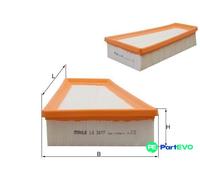 MAHLE AIR FILTER LX3477 FOR MERCEDES-BENZ