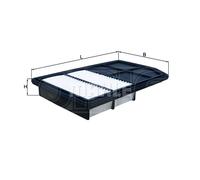 MAHLE LX 4264 Air filter