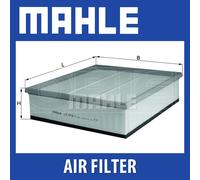 Air filter Filter Insert LX 513/1 MAHLE for MERCEDES-BENZ SPRINTER 2-t Bus