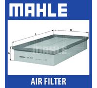 Mahle Air Filter LX517 Mercedes Benz - Precision OE Matching Fit & Quality