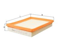 MAHLE LX 523 Air filter