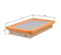 Mahle Air Filter LX542 fits Mazda - Genuine Part - OE Matching Fit & Quality