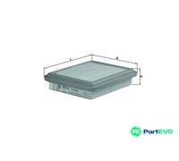 MAHLE AIR FILTER LX591 FOR MITSUBISHI