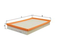 MAHLE LX 614 Air filter