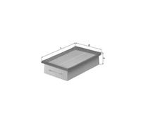 Mahle Air Filter LX618 fits Fiat - Genuine Part - OE Matching Fit & Quality