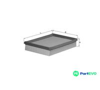 MAHLE AIR FILTER LX643 FOR CITROËN PEUGEOT