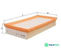 MAHLE AIR FILTER LX756 FOR TOYOTA