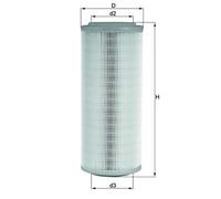 Mahle Air Filter LX855 fits Fiat Punto 1.9D JTD - Genuine Part