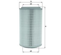 MAHLE LX 913 Air filter