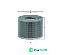 MAHLE AIR FILTER LX986 FOR SAAB ASTON MARTIN