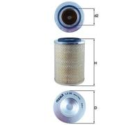 Mahle Air Filter LX99 Fendt & others - - Precision OE Matching Fit & Quality