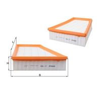 MAHLE Air Filter - LX998