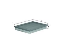 Mahle Air Filter OE Replacement LX1662