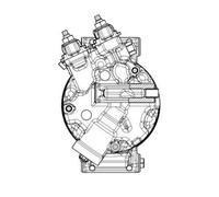 Mahle Aircon compressor PREMIUM LINE - ACP654000P
