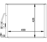 MAHLE Aircon Condenser AC277000S for BMW 5 (E39) etc