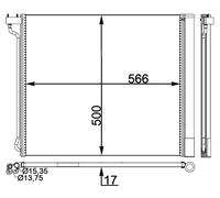 Mahle Aircon condenser PREMIUM LINE - AC269000P