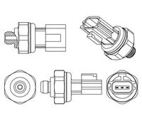 MAHLE Premium Line Aircon Sensor SIMPLE FIT ASE8000P for NISSAN INFINITY etc